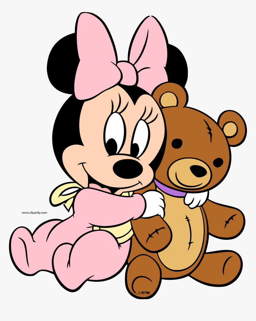 Download Baby Minnie Bear Toy Clipart Png - Minnie Mouse Frame Png ...
