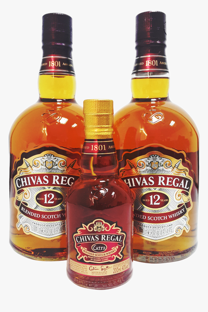Chivas Regal 1 Liter Twinpack Chivas Regal Extra 20cl[scotland] - American Whiskey, HD Png Download, Free Download