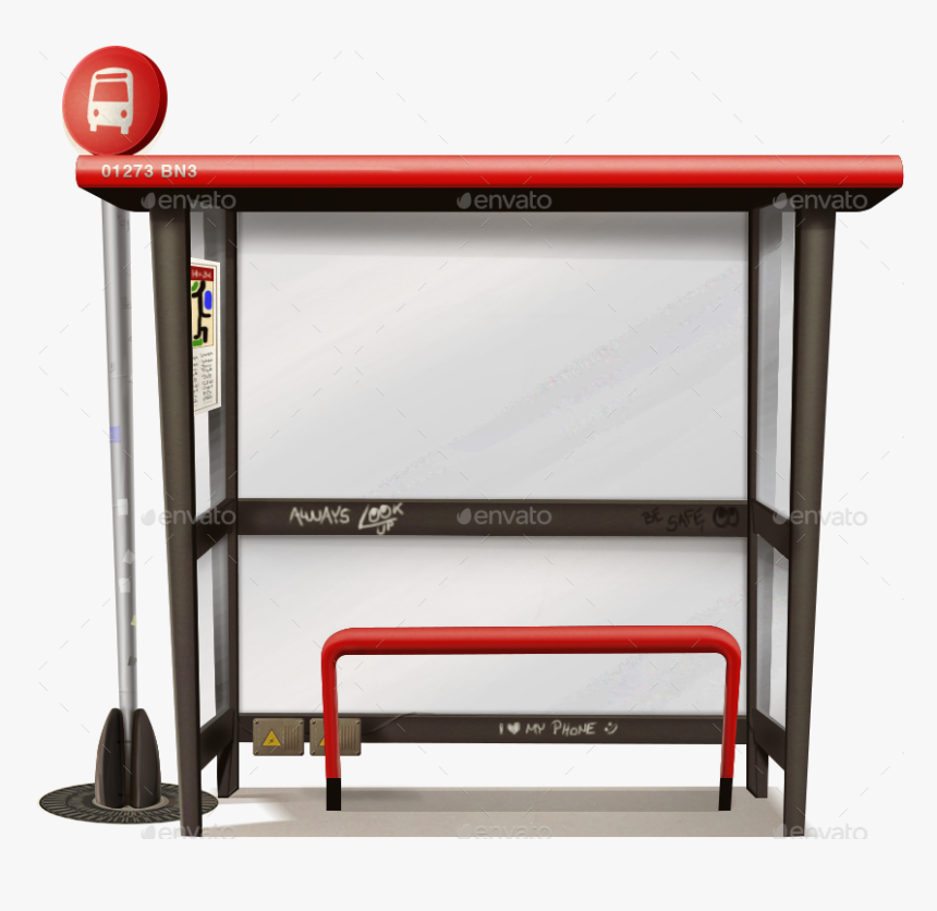 Png/design 0000s Bus Stop - Bus, Transparent Png, Free Download