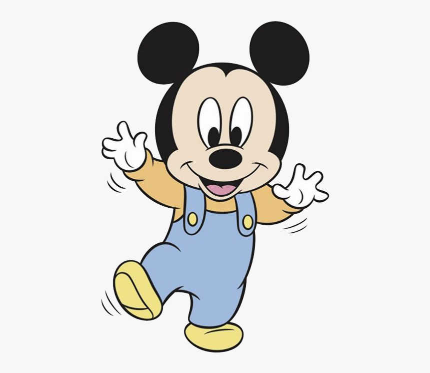 Clipart Mouse Baby Mouse - Baby Mickey Walking, HD Png Download, Free Download