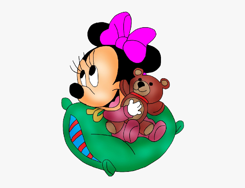 Minnie Mouse Baby In Car Clipart, HD Png Download, Free Download