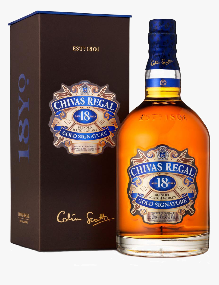 Chivas 18 Years 0.75 Lt, HD Png Download, Free Download