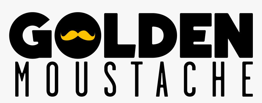 Golden Wikip Dia - Golden Moustache, HD Png Download, Free Download