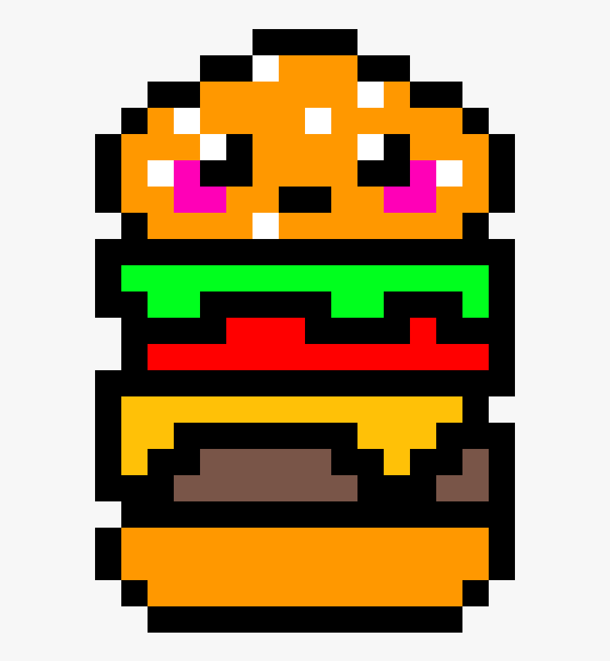 May I Plz Have A Big Mac - Spreadsheet Pixel Art Emoji, HD Png Download, Free Download