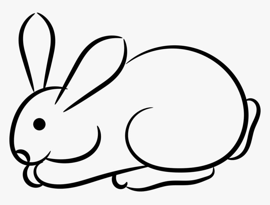 Art,rabits And Hares,monochrome Photography - Rabbit Black And White Png, Transparent Png, Free Download