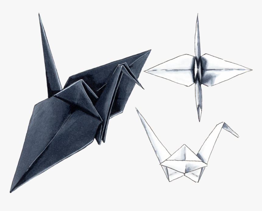 Clipart Origami Crane - Origami, HD Png Download, Free Download