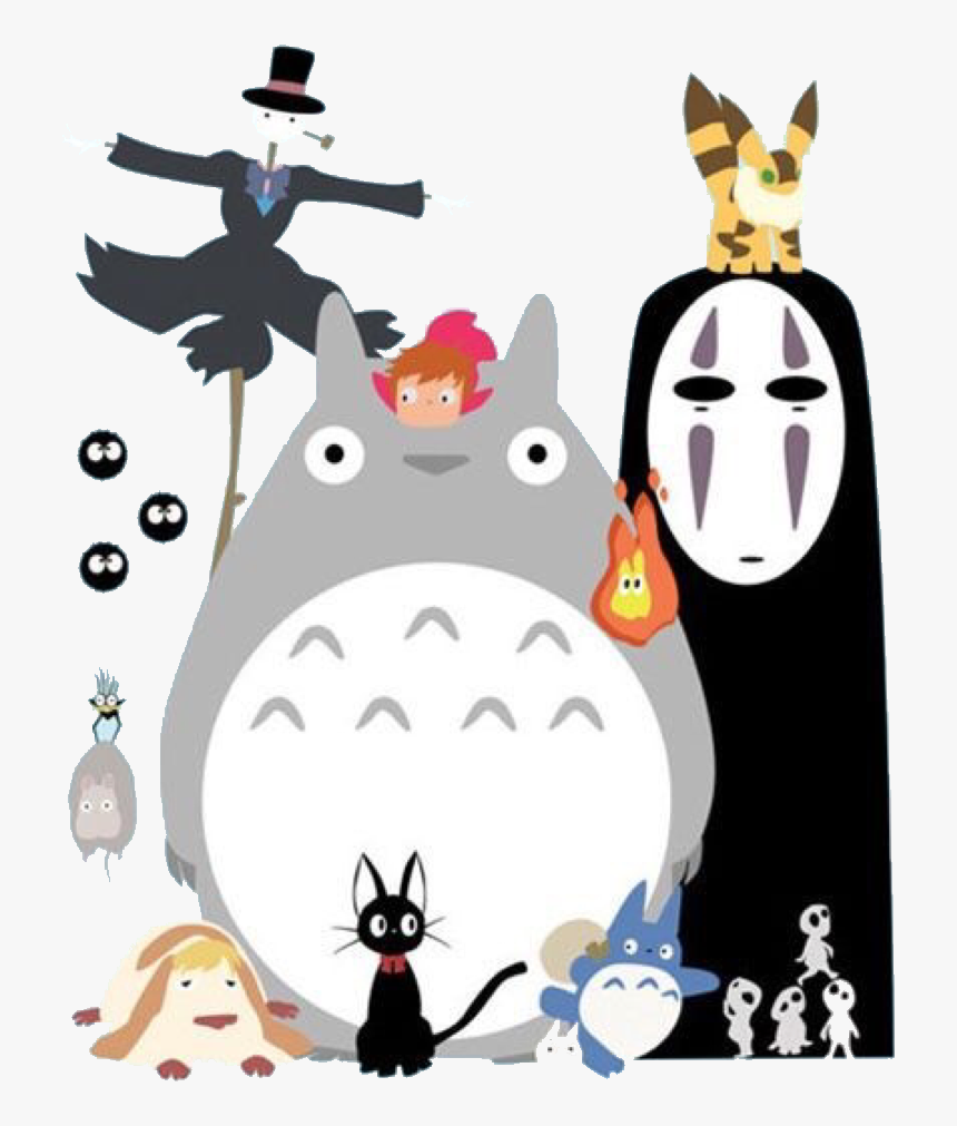 #spiritedaway #totoro #totorolove #noface #animation - Totoro Spirited Away No Face, HD Png Download, Free Download