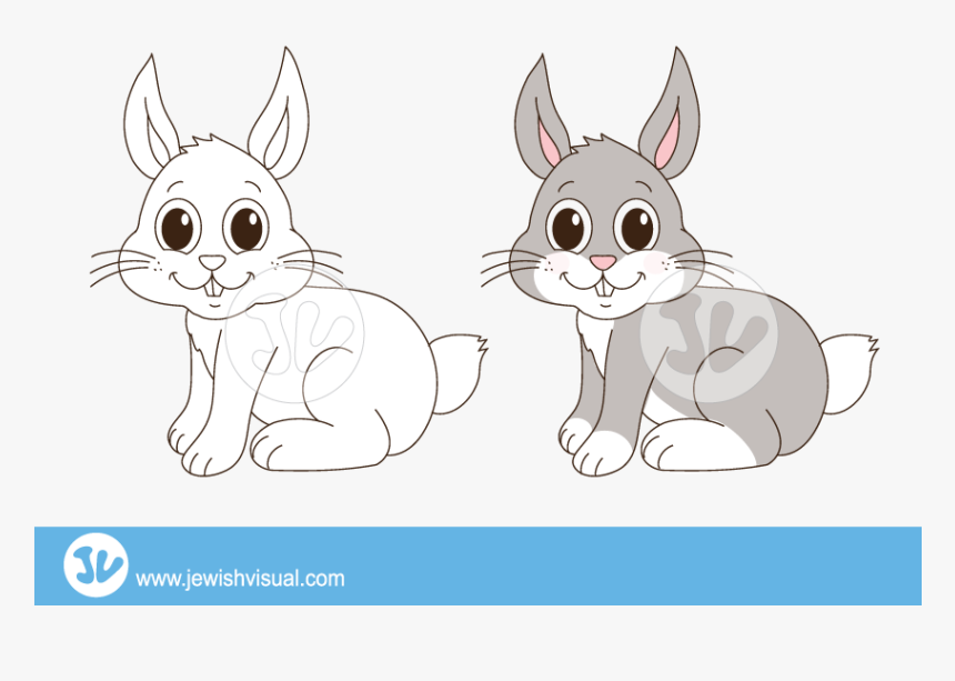 Rabbit-clipart - Cartoon, HD Png Download, Free Download