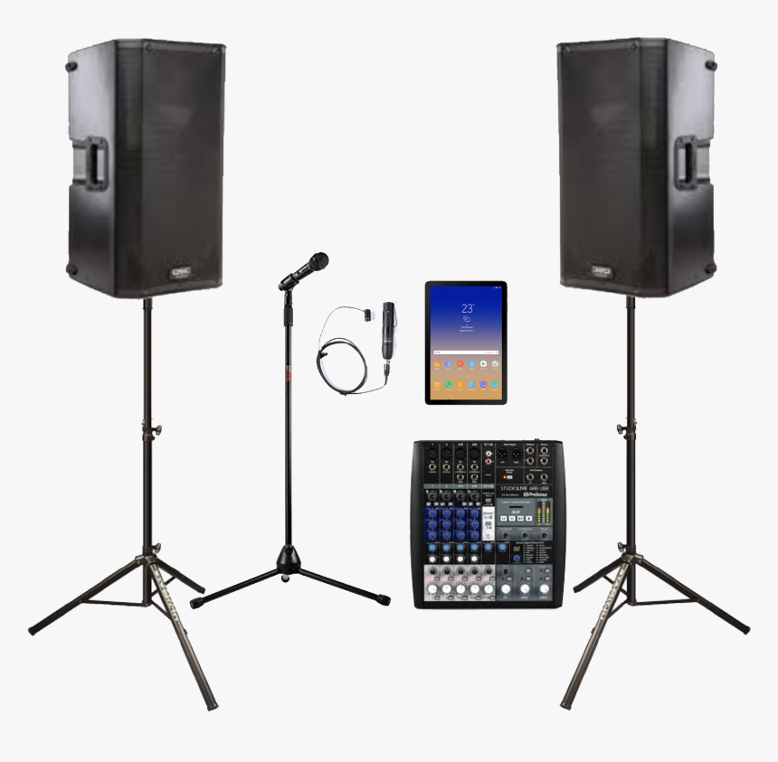 This Two Speaker System Is Perfect For Presentations, - Sound System Png, Transparent Png, Free Download