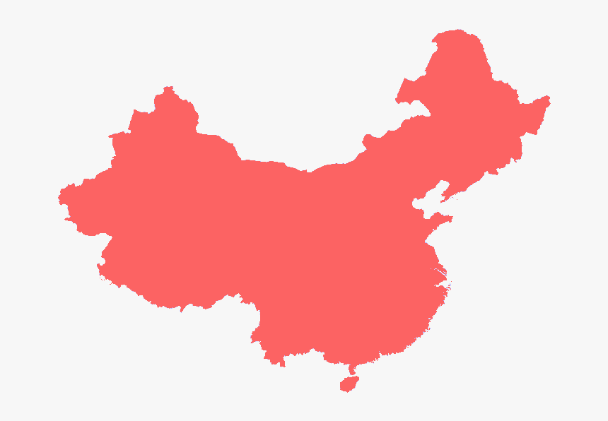 China Transparent Shape - China Map Vector Png, Png Download, Free Download