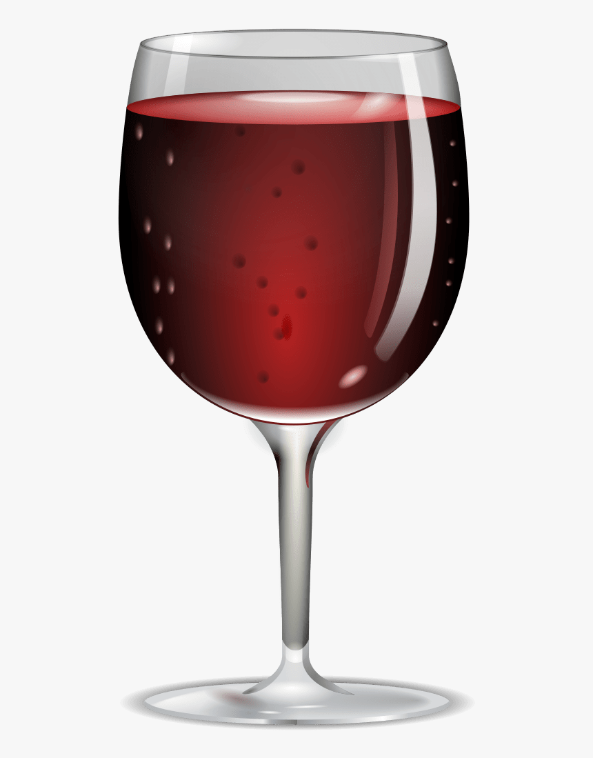 Wine Glass Icon - Transparent Cartoon Wine Glass, HD Png Download - kindpng