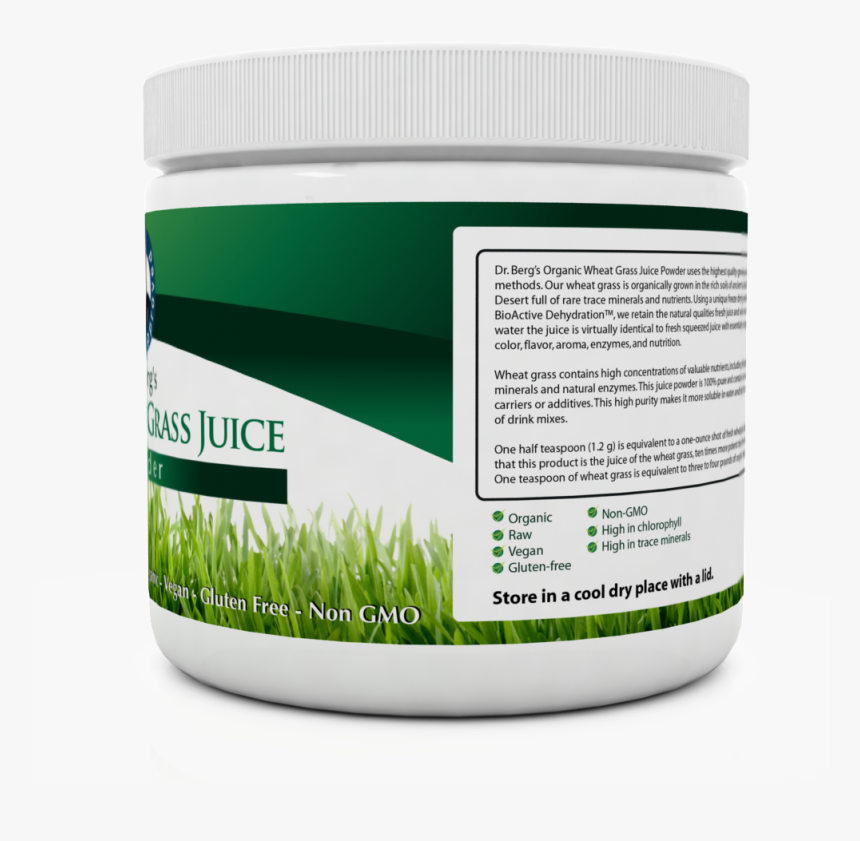 Raw Wheat Grass Juice Powder - Teasel, HD Png Download, Free Download