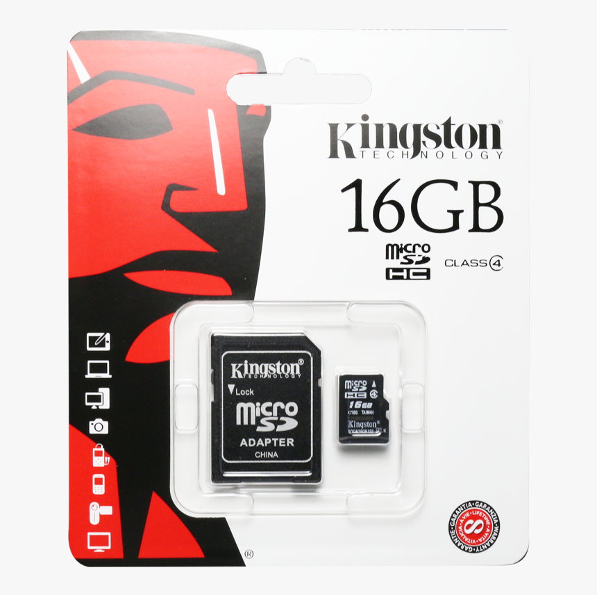 Kingston 128gb Class 10, HD Png Download, Free Download