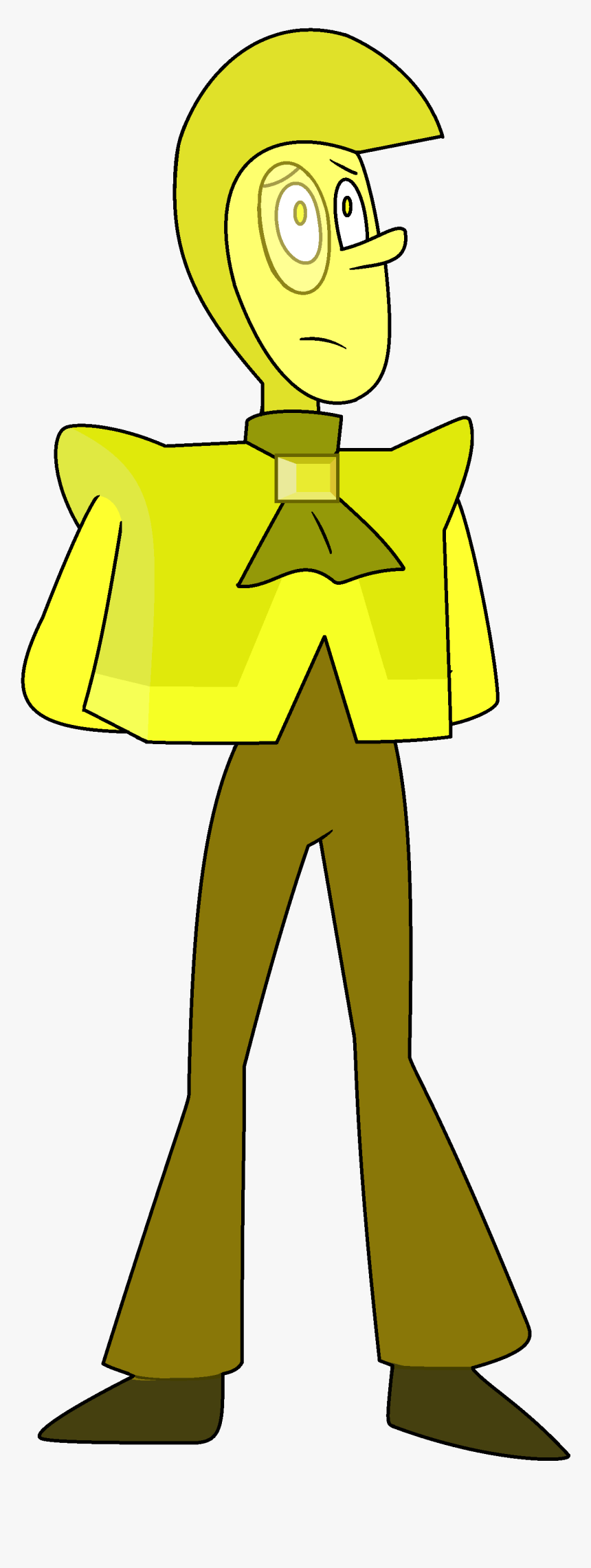 Clipart Diamond Yellow Diamond - Steven Universe Png Zircon, Transparent Png, Free Download