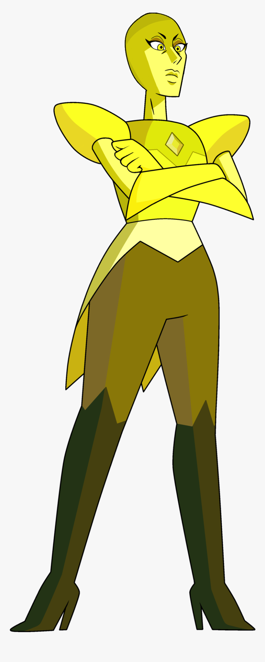 07, February 19, - Steven Universe Yellow Diamond Design, HD Png Download, Free Download