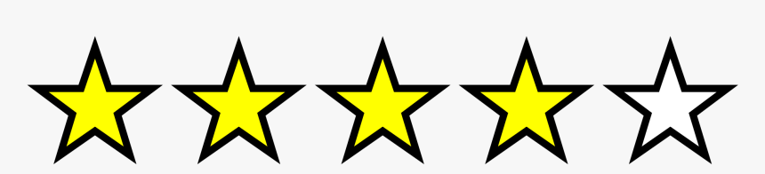 3.5 Stars Out Of 5 Png, Transparent Png, Free Download