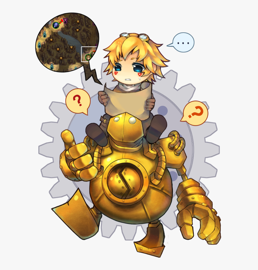 League Of Legends, Ezreal, And Blitzcrank Image - Ezreal Blitz, HD Png Download, Free Download