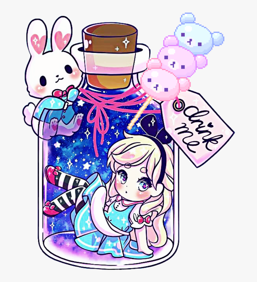 #aliceinwonderland #candy #candyland #girl #girlpower - Drawing, HD Png Download, Free Download