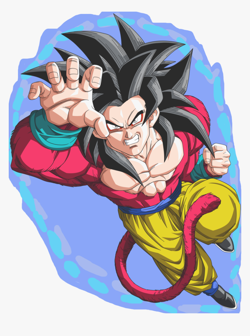 Goku Gt Ultra Instinct - Dragon Ball Ssj 4, HD Png Download, Free Download