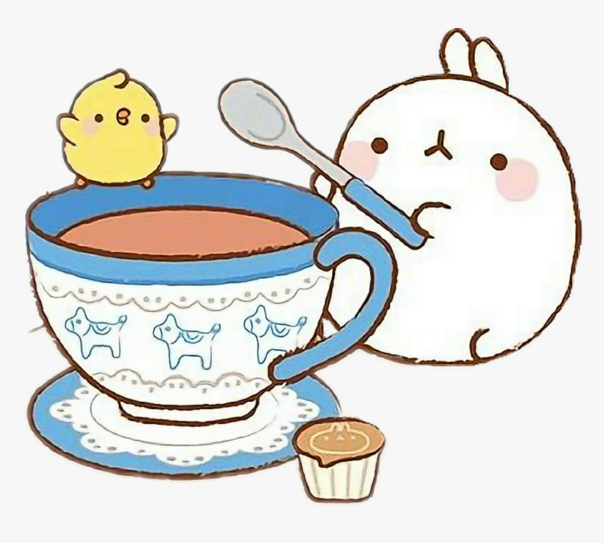 Molang Tea Clipart , Png Download - Molang My Coffee Png, Transparent Png, Free Download