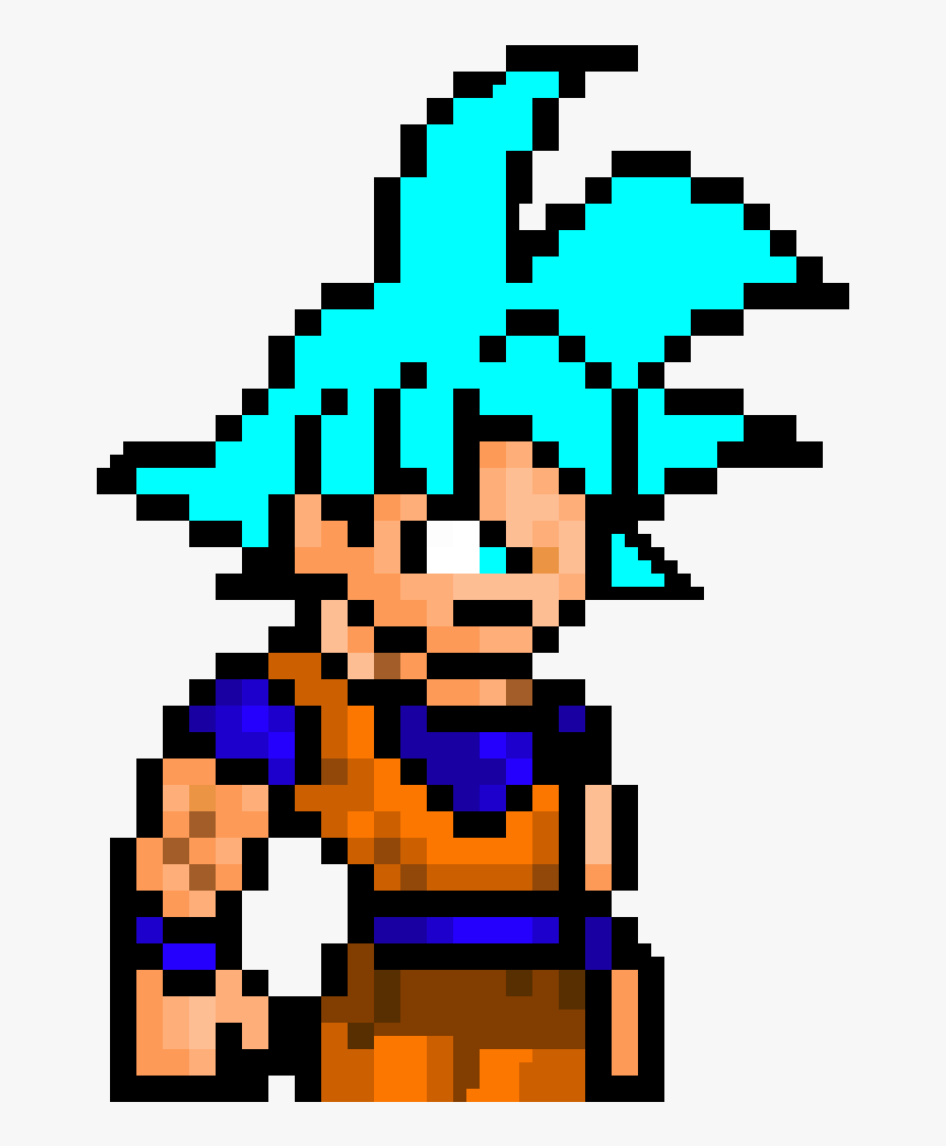 Pixel Art Grid Dbz - Pixel Art Grid Gallery