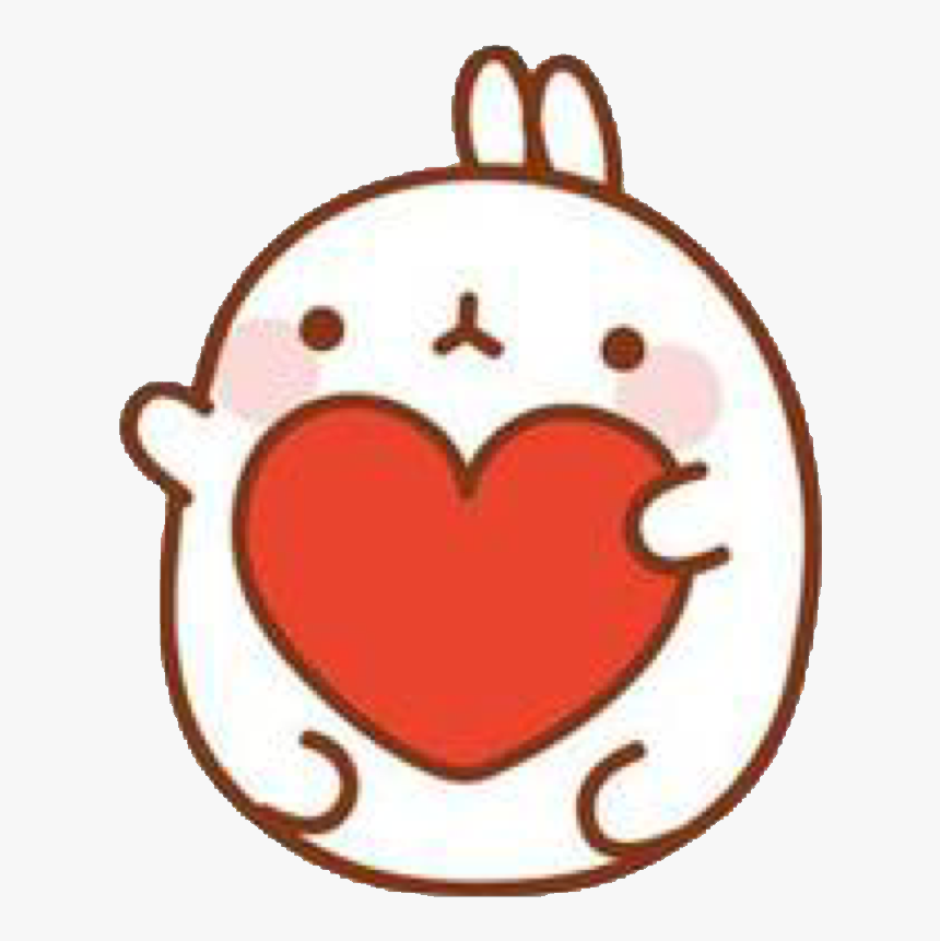 Molang Cute Christmas Bunny Kawaii Kpop Bunny Pet Anim - Molang Bunny Png, Transparent Png, Free Download