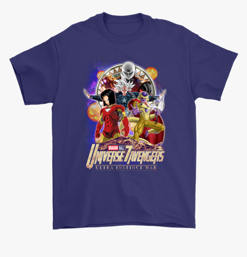 Dragon Ball Super Universe 7 Avengers Ultra Instinct - Universe 7 Shirt, HD Png Download, Free Download