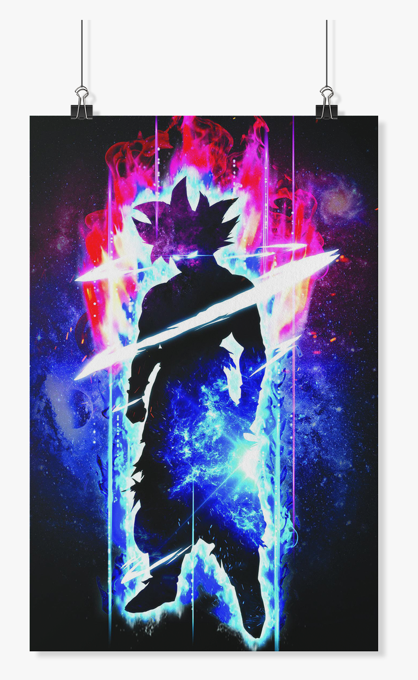 Master Ultra Instinct Limit Breaker Art Photo Paper - Goku Vs Jiren T Shirt, HD Png Download, Free Download