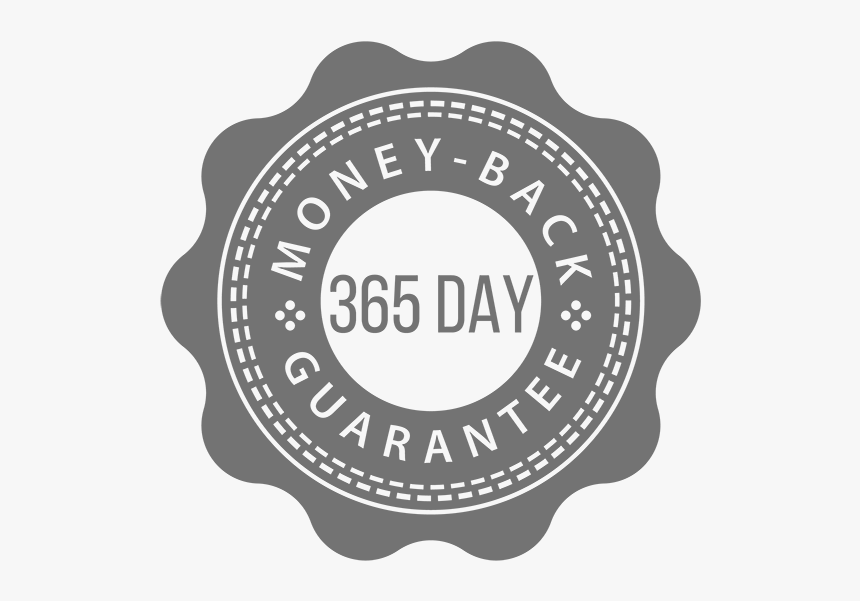 365 Day Money Back Guarantee Png, Transparent Png, Free Download