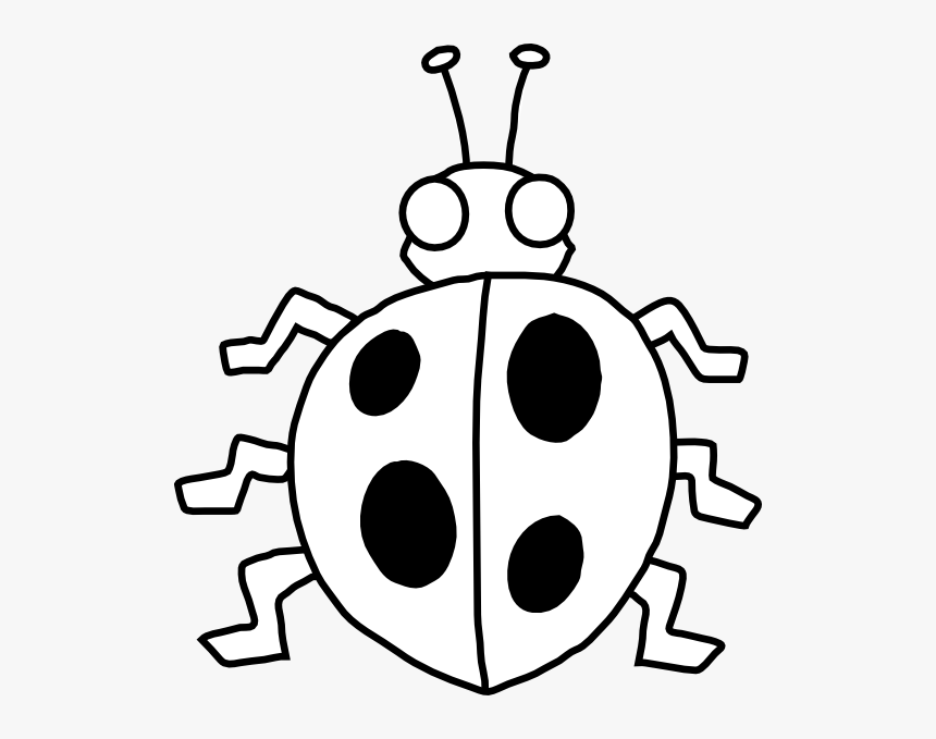 Outline Of A Ladybird, HD Png Download, Free Download