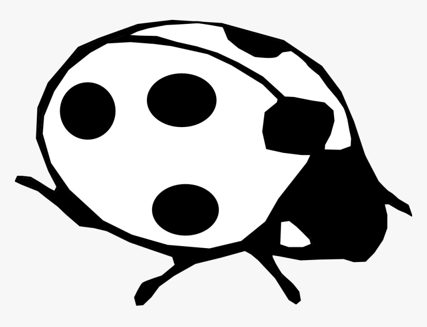 Thumb Image - Lady Beetle Black And White, HD Png Download, Free Download