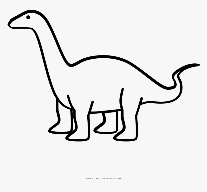 brontosaurus colouring in