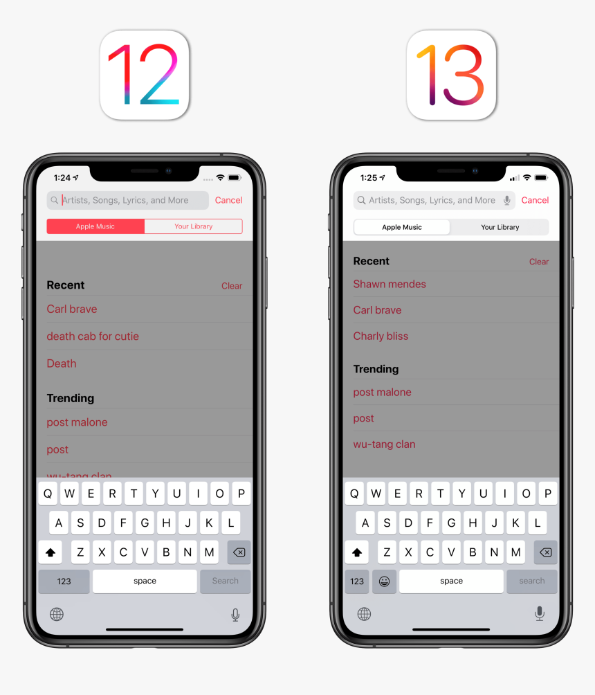 Segmented Controls Have Been Redesigned In Ios - Ios 13 Shortcuts App, HD Png Download, Free Download