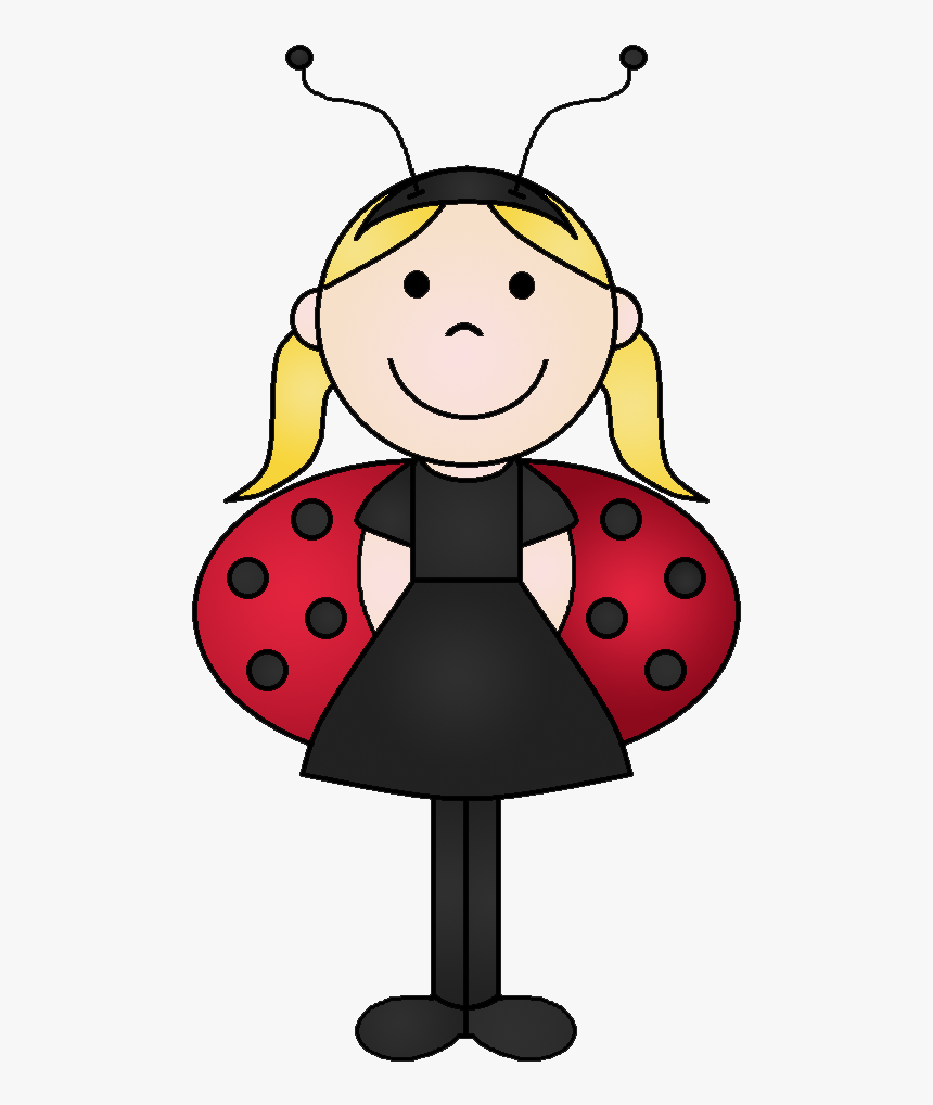 Cute Ladybug Halloween - Cartoon, HD Png Download, Free Download