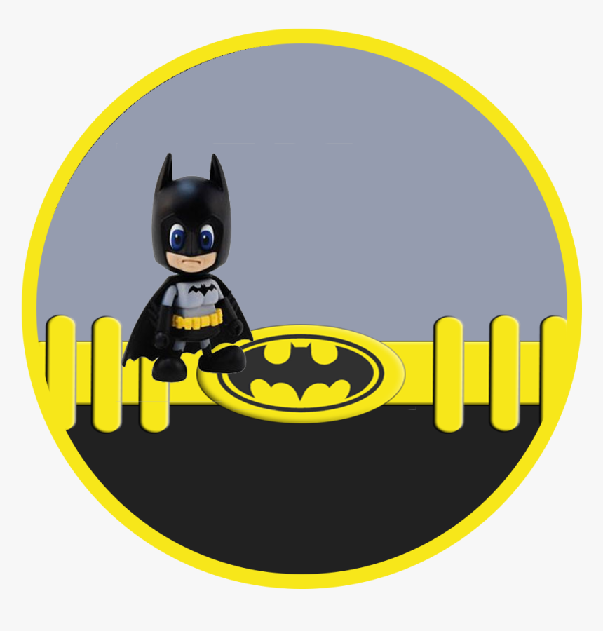 Batman Free Printable Labels - Batman Cake Topper Printable, HD Png Download, Free Download