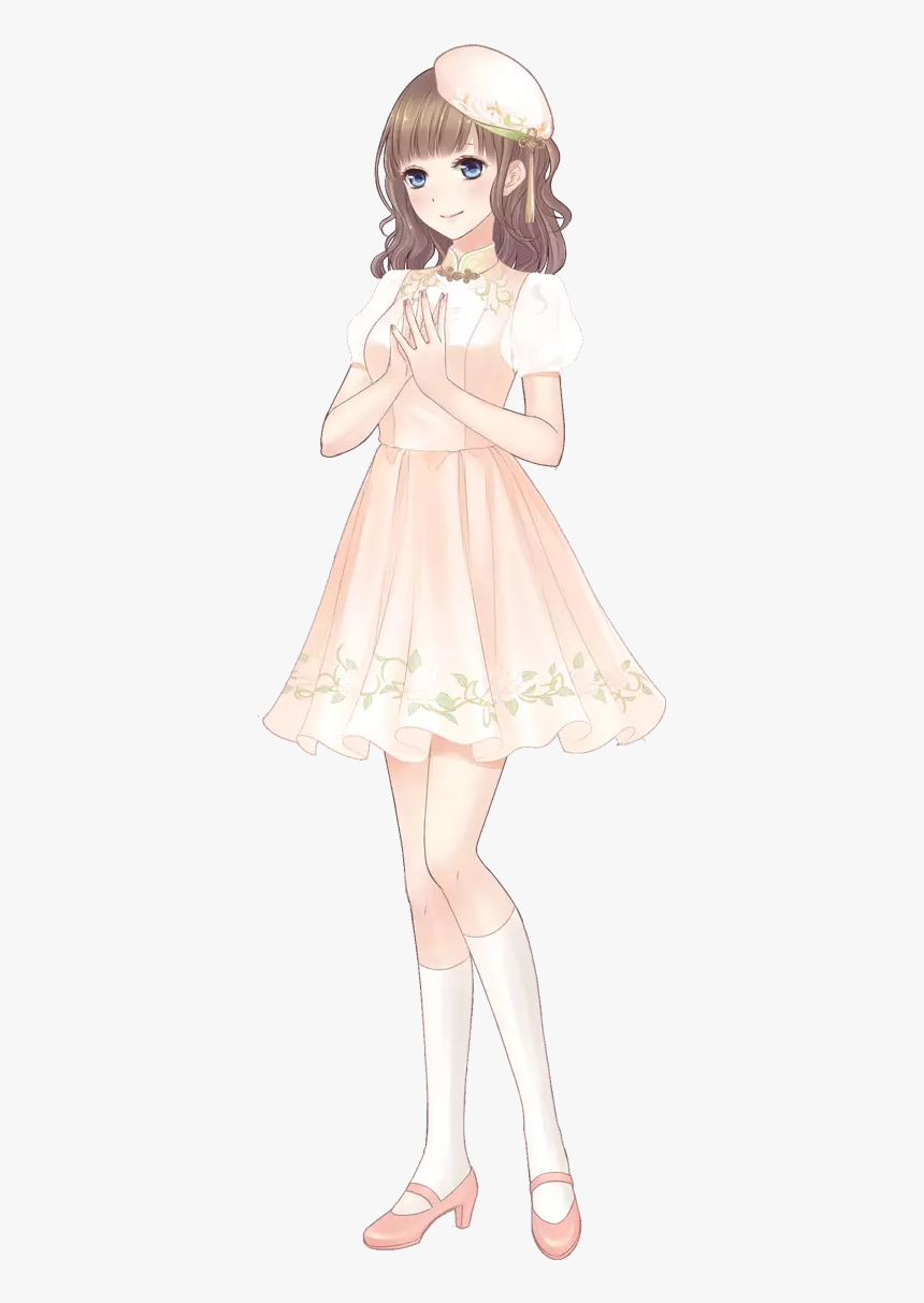 Drawing Girl Dress - Illustration, HD Png Download, Free Download