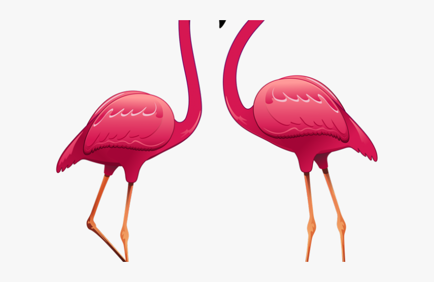 Flamingo Clipart Pink Parrot - Wall Sticker For Bedroom, HD Png Download, Free Download