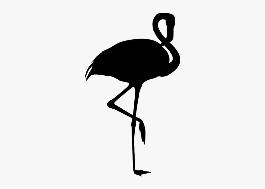 Transparent Flamingo Clipart Png - Black And White Flamingo, Png Download, Free Download