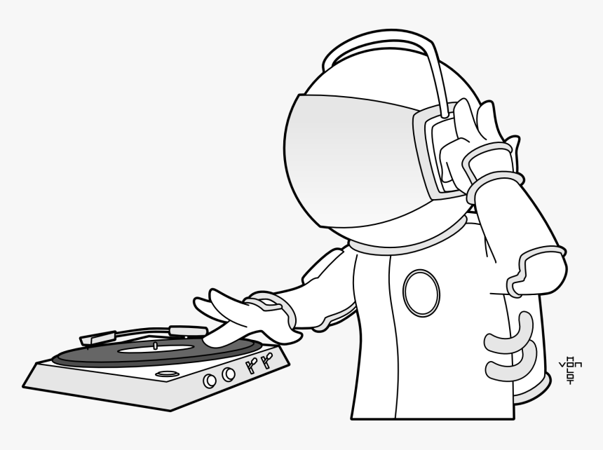 Space Doodle Png - Dj Doodle, Transparent Png, Free Download