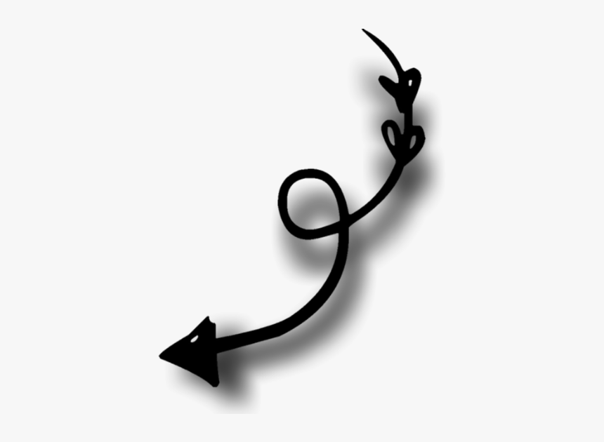 #doodleart #doodle #arrow #black #scrapbooking #element - Scrapbook Design Arrow Png, Transparent Png, Free Download
