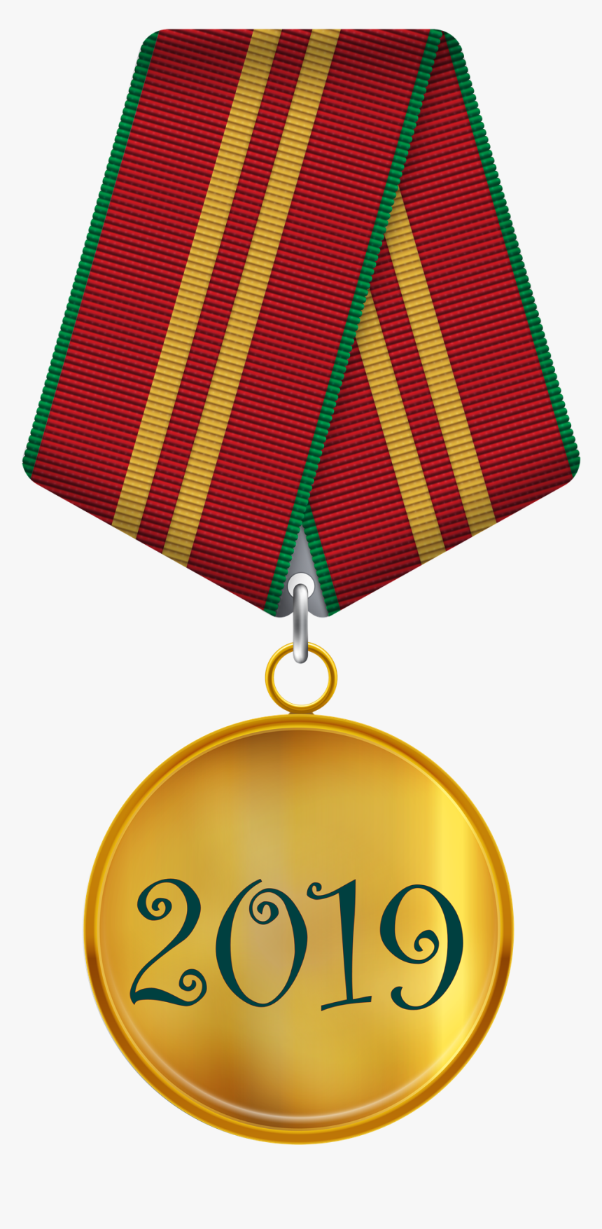 Gold Medal Png Clipart - Medal Clipart Png, Transparent Png, Free Download