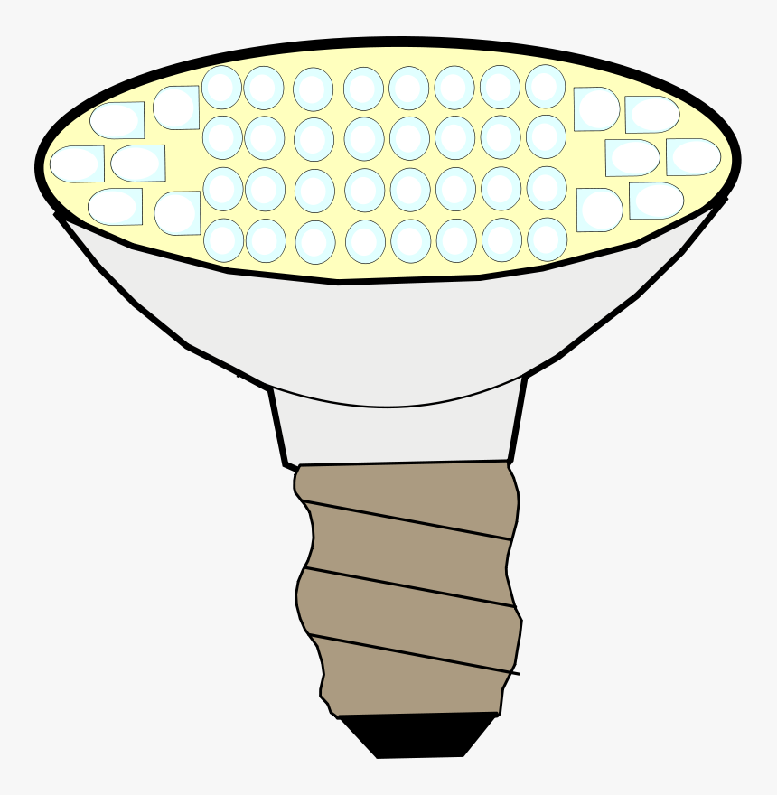 Free To Use & Public Domain Light Bulb Clip Art - Led Lights Clip Art, HD Png Download, Free Download