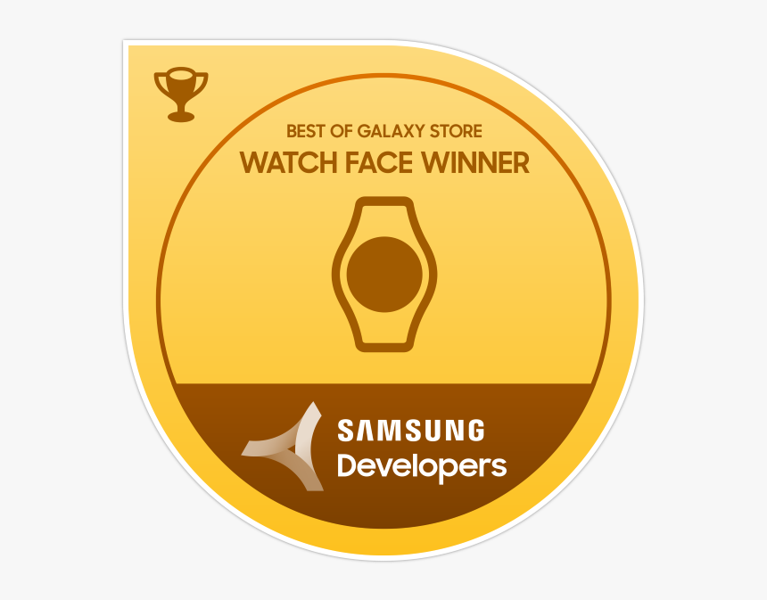 Best Of Samsung Galaxy Store Watch Face Winner, HD Png Download, Free Download