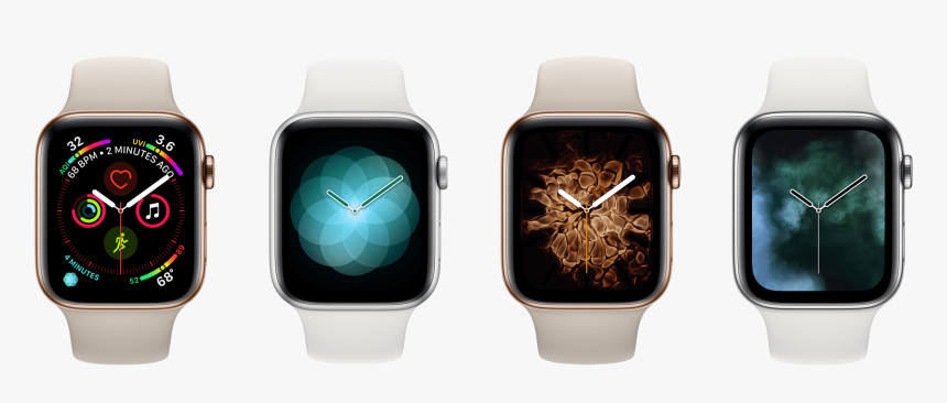 Transparent Watch Face Png - Silver Apple Watch Serie 4 40mm, Png Download, Free Download
