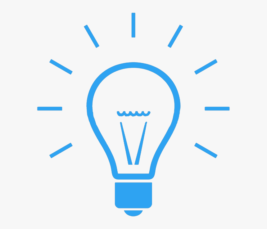 Transparent Light Bulb Png Icon - Light Bulb Clipart Png, Png Download, Free Download
