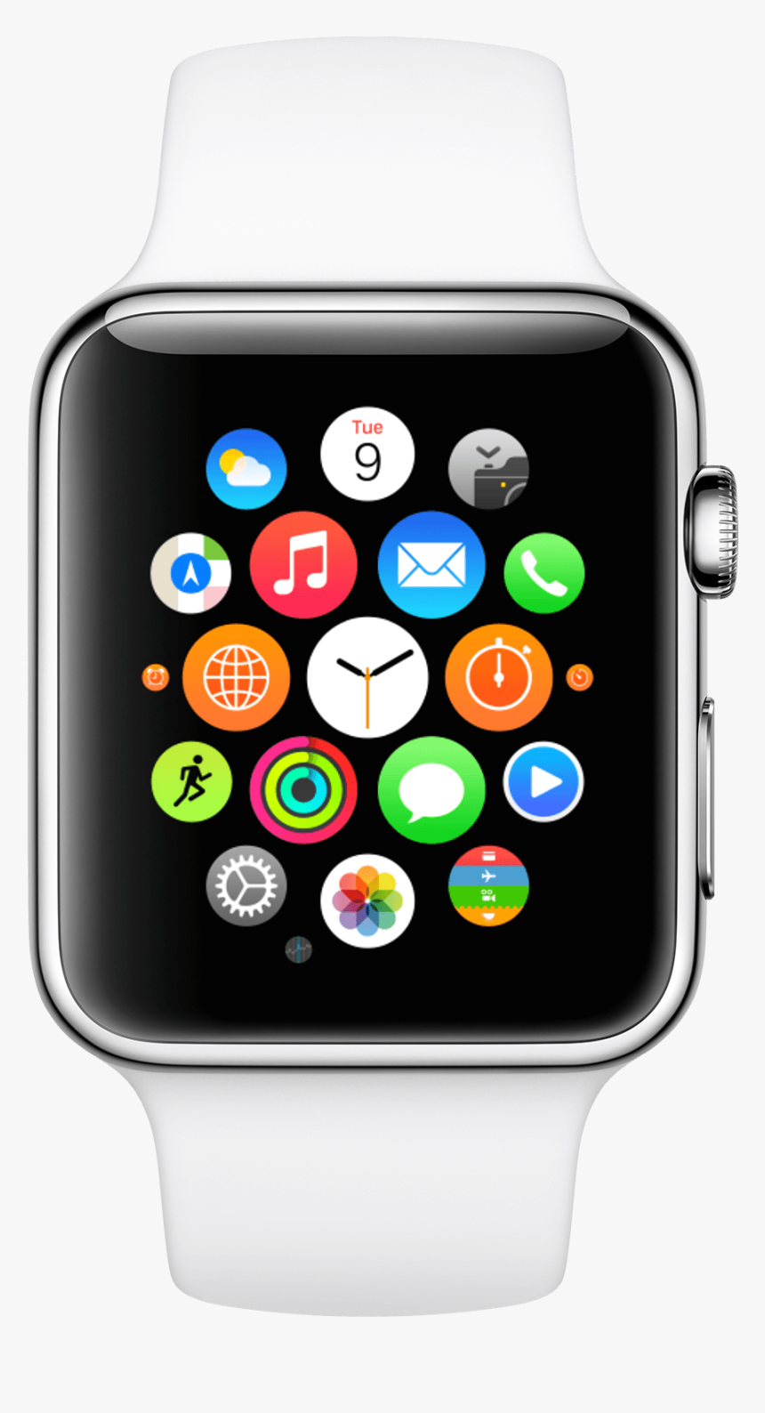 Apple Watch Face App - Transparent Apple Watch Png, Png Download, Free Download