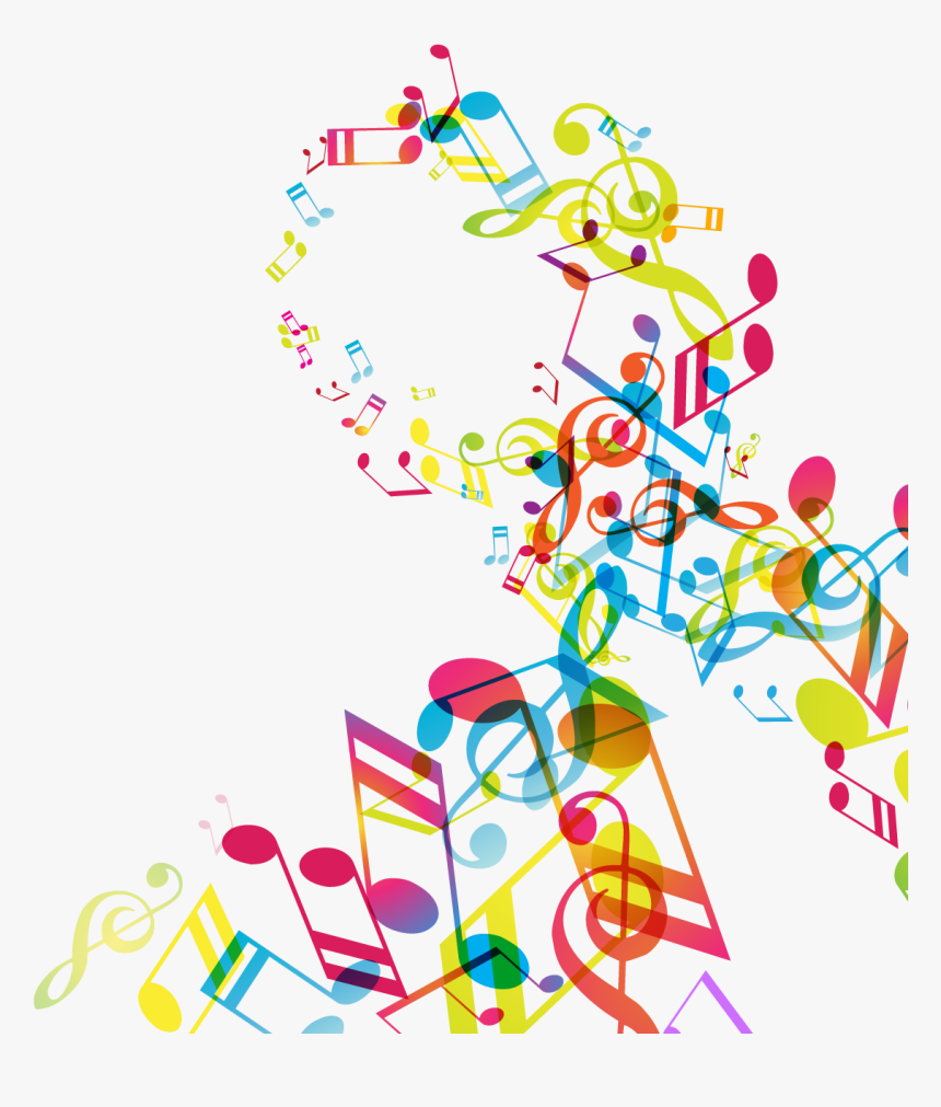 Clip Art Music Notes Poster - Musical Notes Clip Art, HD Png Download, Free Download