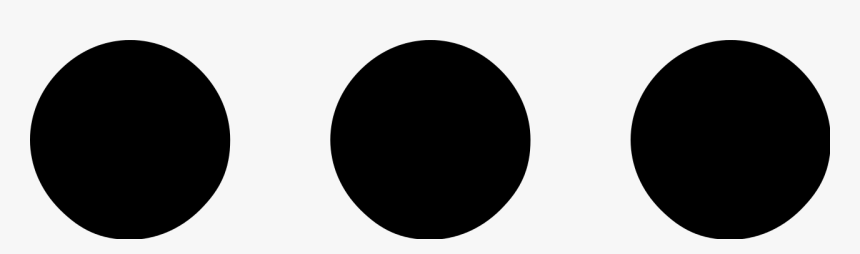 Three Dot Button Png, Transparent Png, Free Download