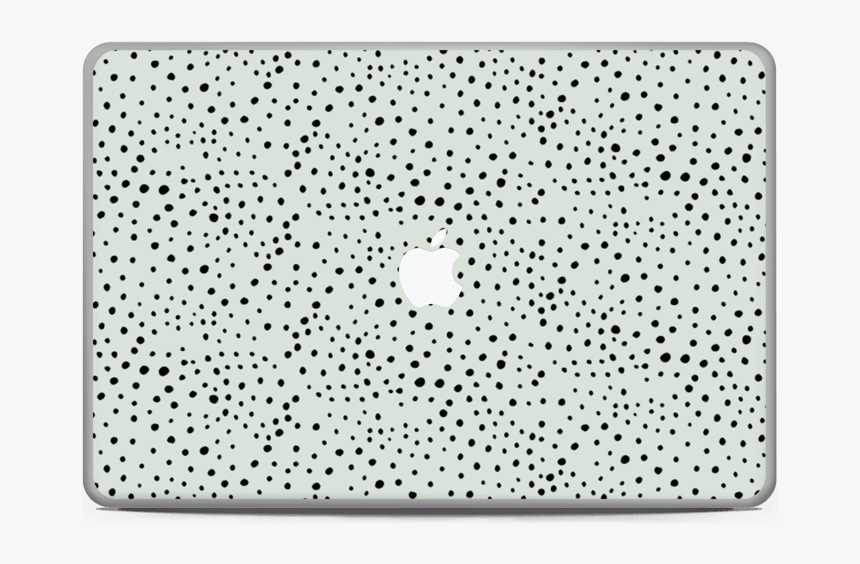 Black Dots On Green Skin Macbook Pro 17” - スクリーン トーン 素材 フリー, HD Png Download, Free Download