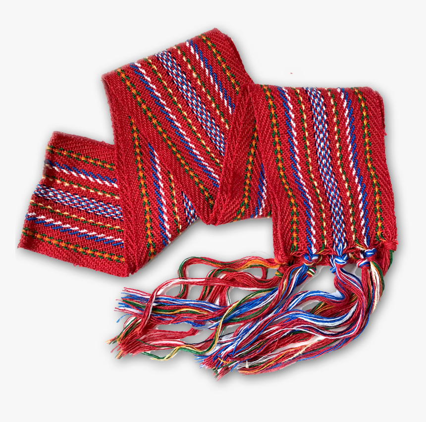 Loom-woven Red Sash - Metis Sash, HD Png Download, Free Download